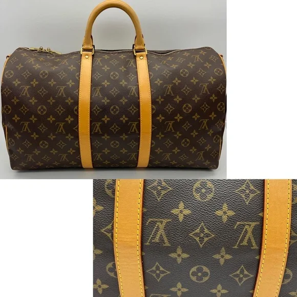 Authentic Louis Vuitton monogram Keepall Bandoliere 50 - Picture 5 of 16